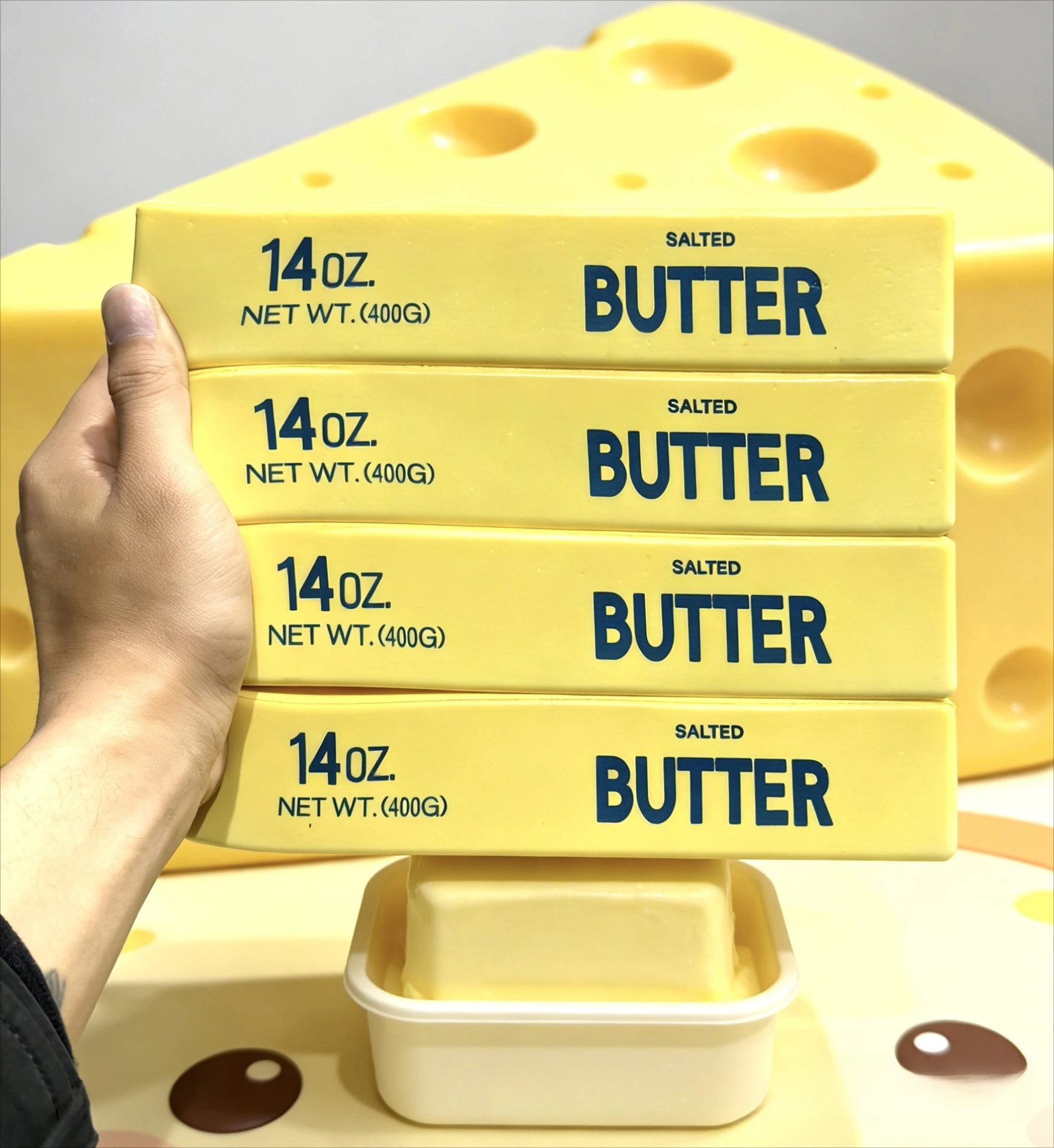 23cm Squishy Super Big Butter  - огляд і ціна Novelty Gifts