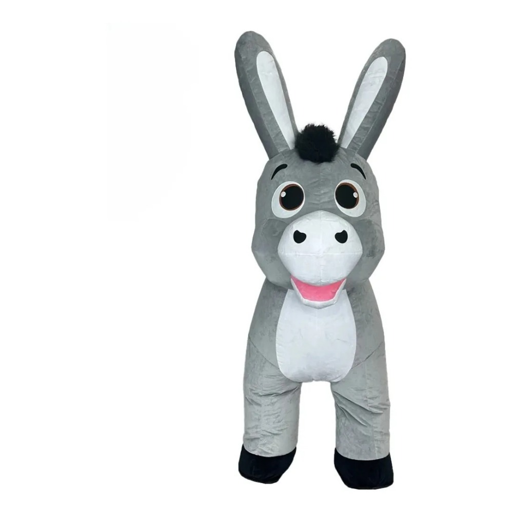 Inflatable Grey Donkey Mascot  - огляд і ціна Costumes