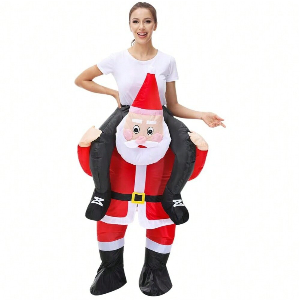 Ride On Santa Claus Inflatable - огляд і ціна Costumes