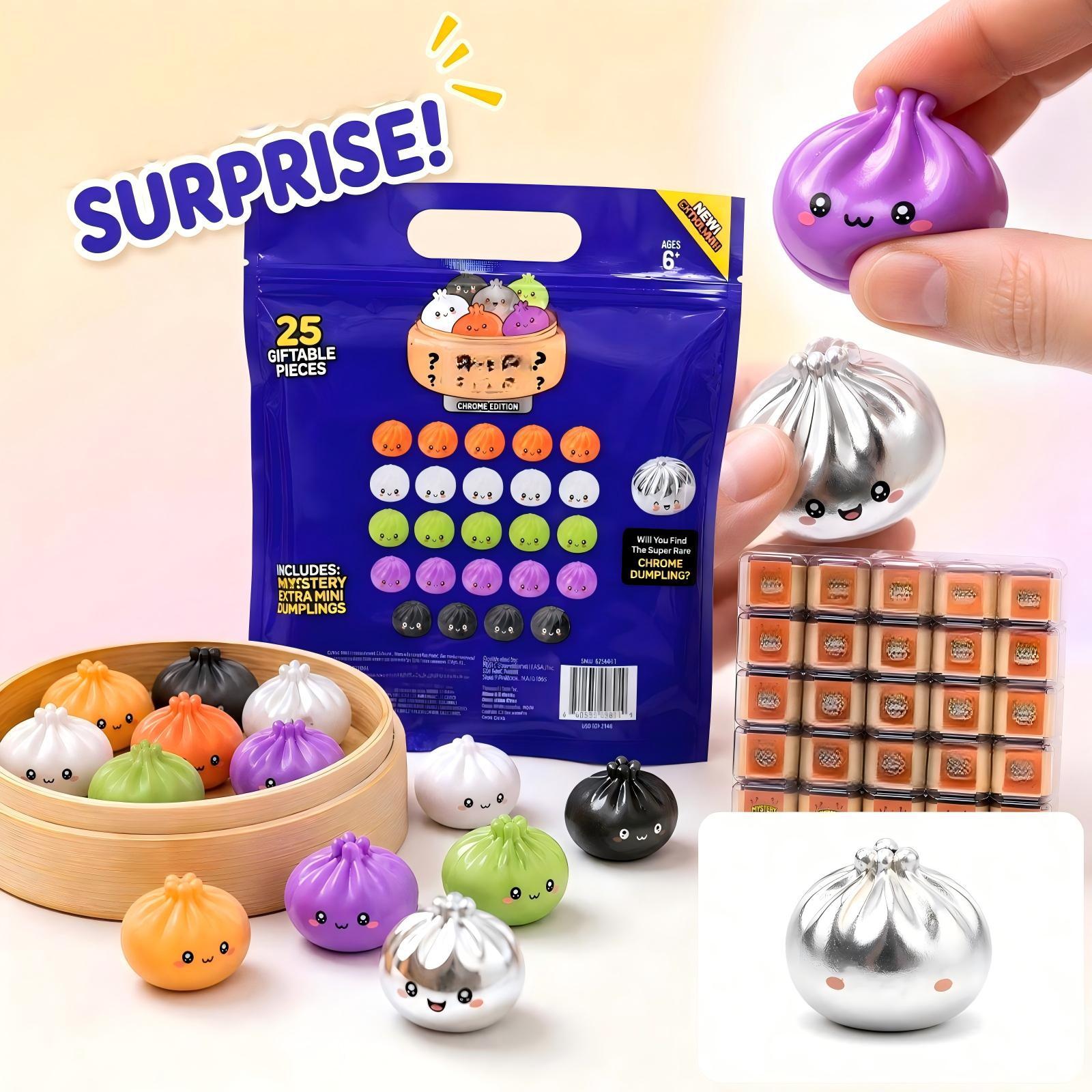 25 Pack Mini Christmas Squishy - огляд і ціна Party Supplies