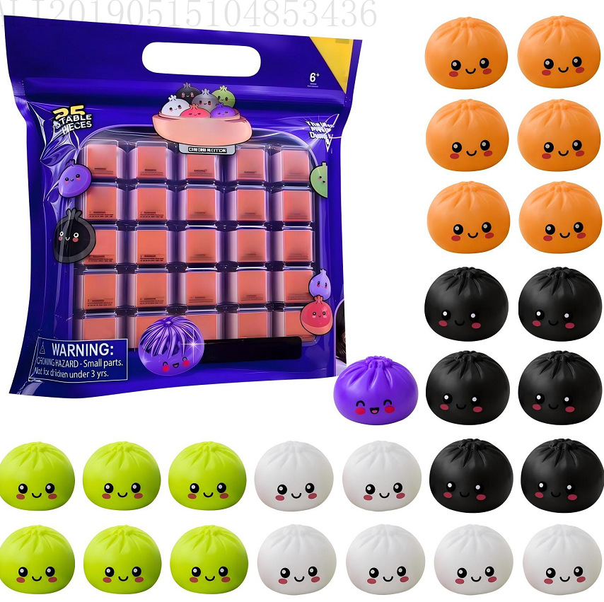 25 Pack Mini Christmas Squishy - огляд і ціна Party Supplies
