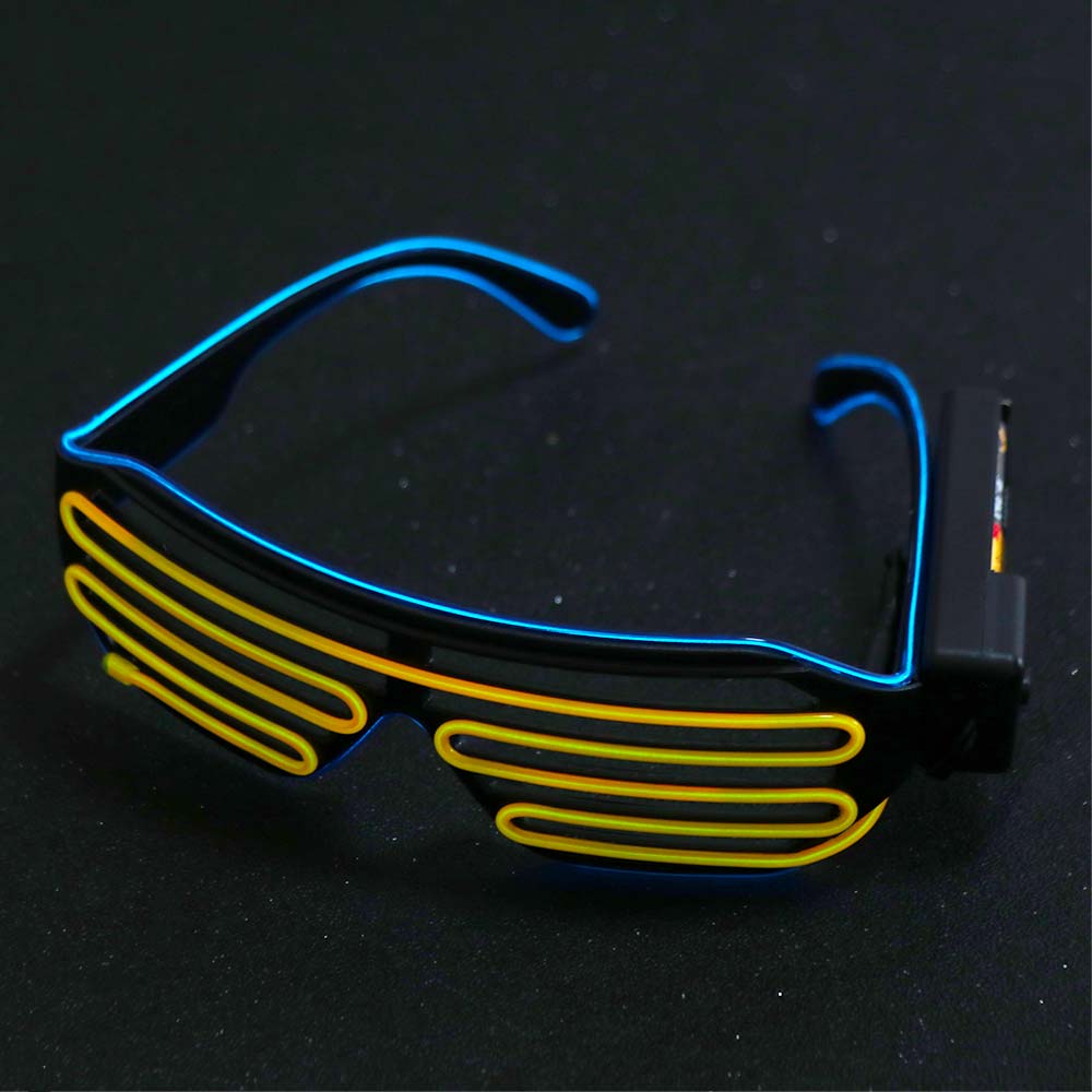 Fashion Wireless LED Glowing G - огляд і ціна Glow In The Dark Party Glasses