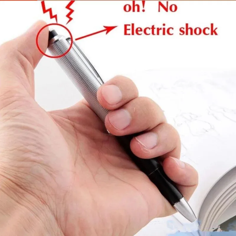 85L-1pcs Creative Electric Sho - огляд і ціна Shock Pen Prank Toy